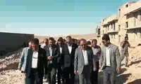 بازدید علی نبیان معاون وزیر راه و شهرسازی و مدیر عامل سازمان ملی زمین و مسکن از پروژه‌های نهضت ملی مسکن در شهرستان‌های داراب و زرین ‌دشت