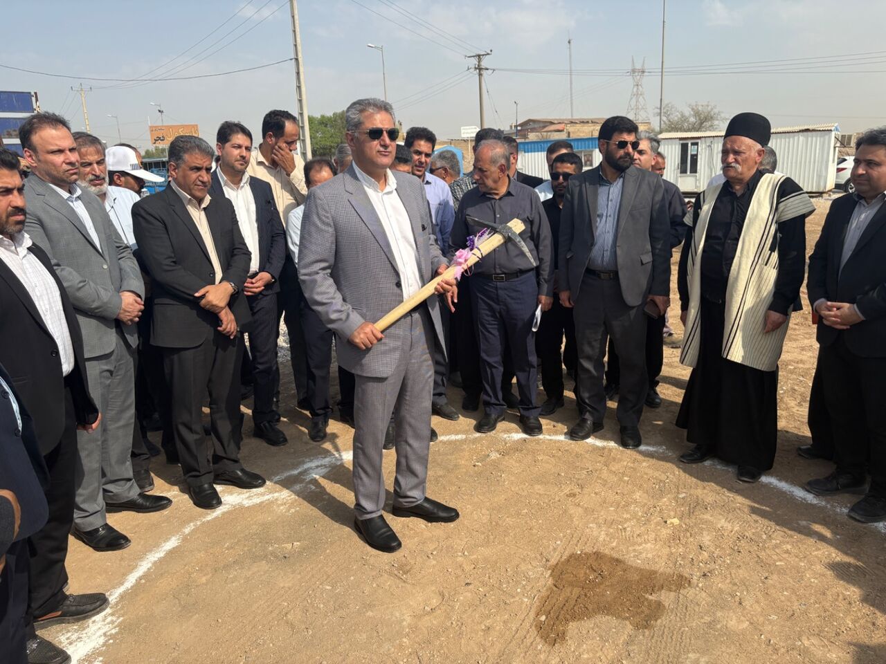 عملیات اجرایی احداث پل سیاه منصور دزفول آغاز شد